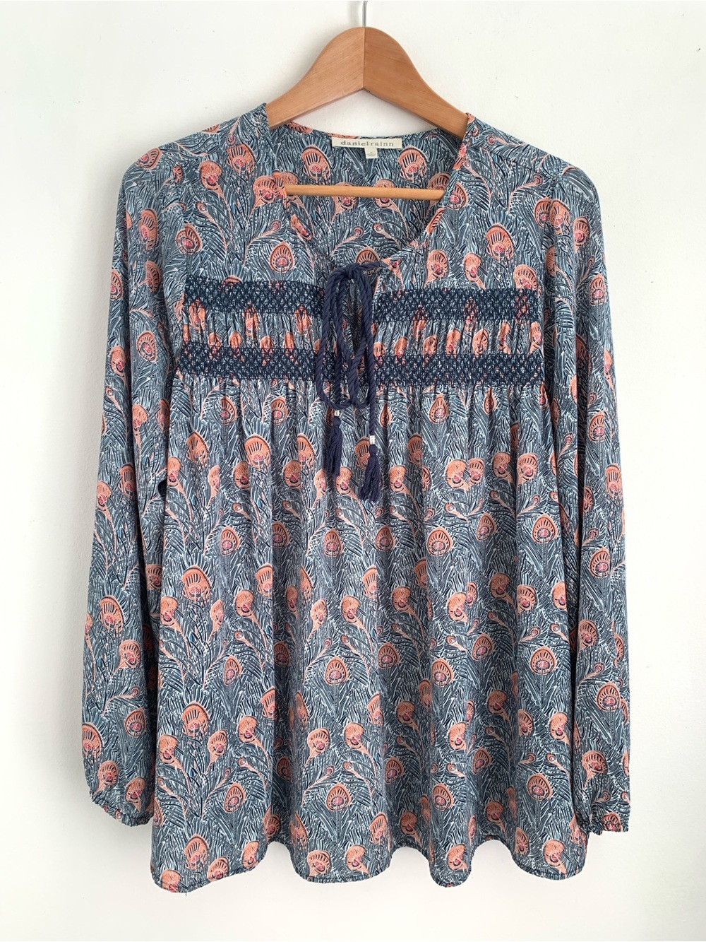 Daniel Rainn Boho Peasant Blouse